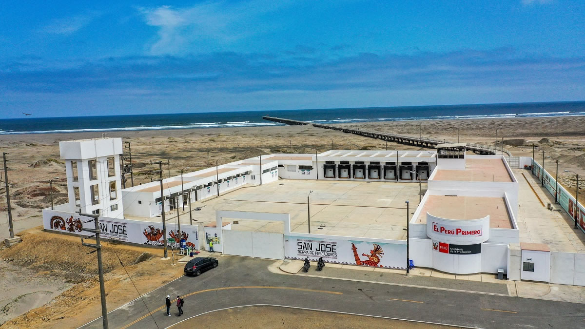 Construcción de infraestructura portuaria