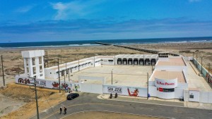 Construcción de infraestructura portuaria